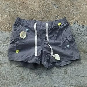 Gray Cargo Shorts